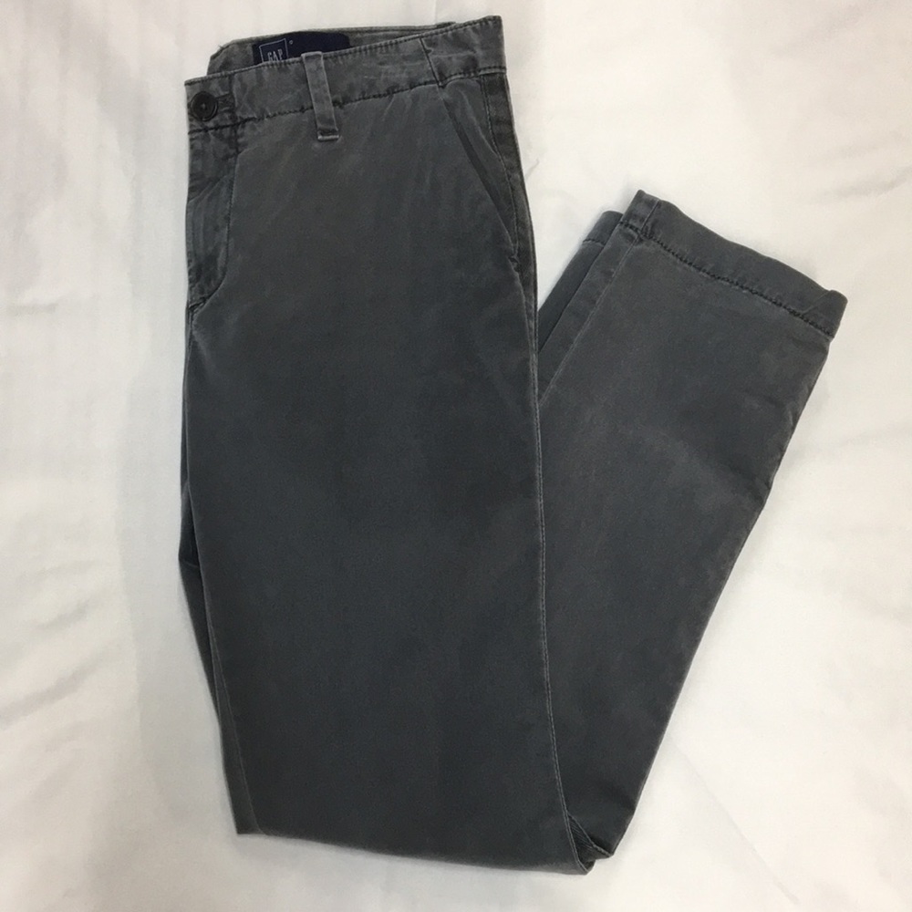 Gap Women’s Gray Distressed Skinny Jeans Size 0 Like-NEW